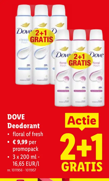 Promotie: Deodorant