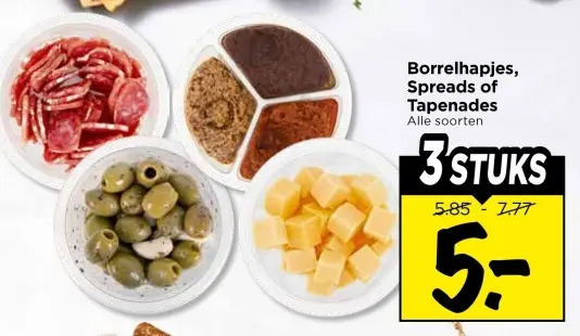 Borrelhapjes, Spreads of Tapenades