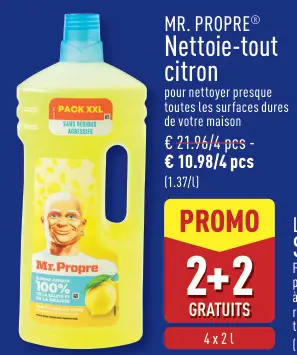 Offre: Nettoie-tout citron