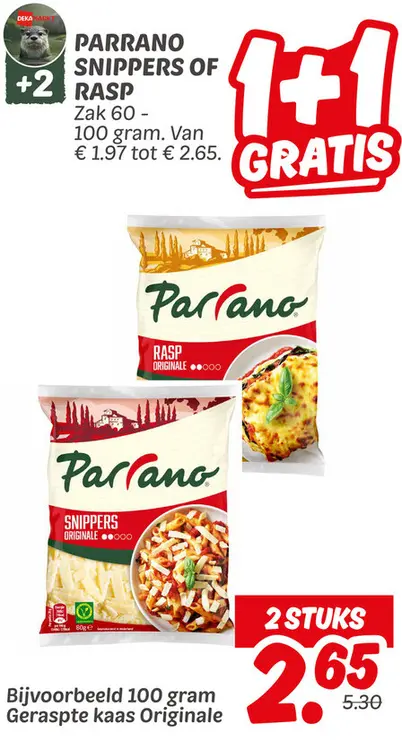 Aanbieding: Parrano snippers of rasp