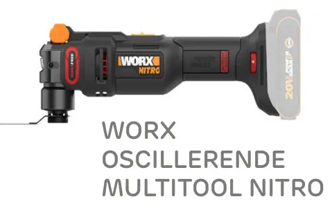 Aanbieding: Oscillerende multitool nitro