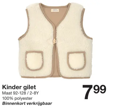 Aanbieding: Kinder gilet