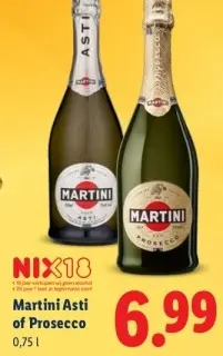 Aanbieding: Martini Asti of Prosecco