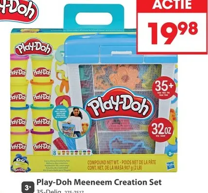 Aanbieding: Playdoh meeneem creation set