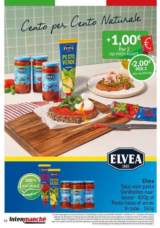 Promotie: Saus voor pasta