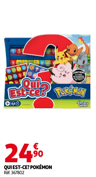 Promotie: Qui est-ce? pokémon