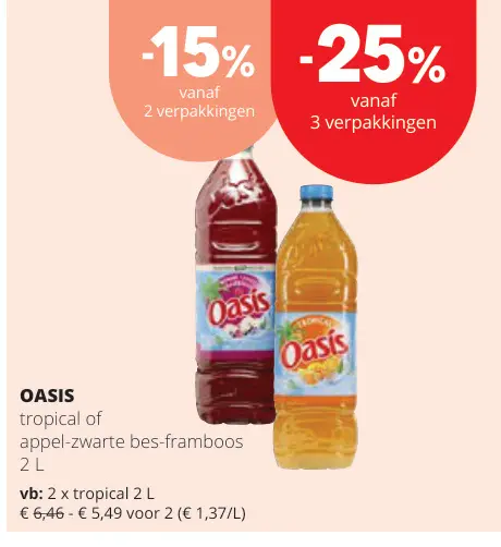 Promotie: Oasis