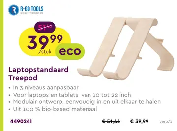 Aanbieding: Laptopstandaard Treepod