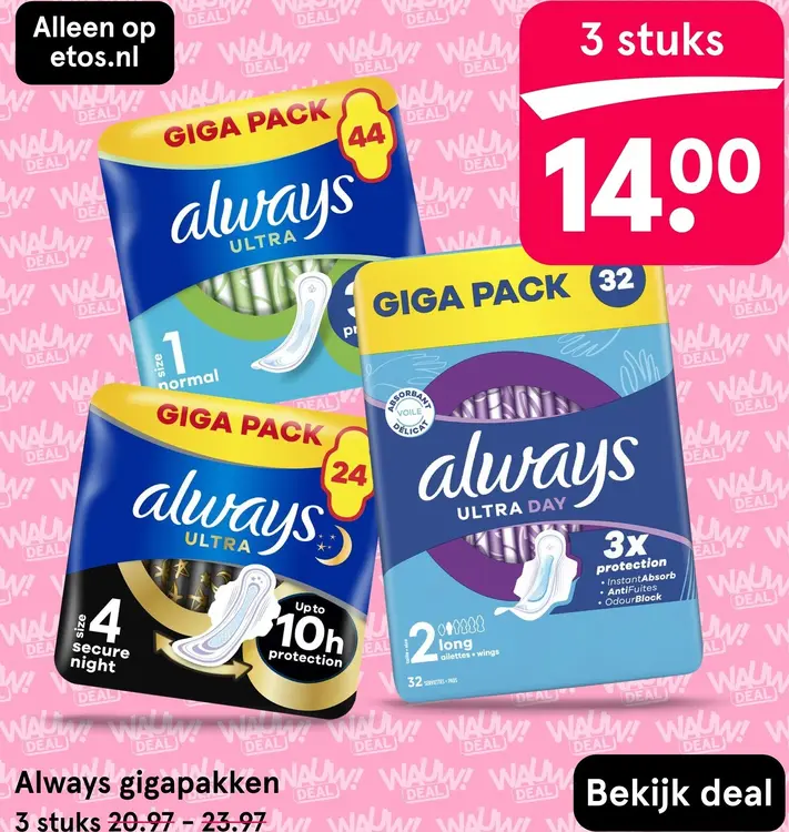 Aanbieding: Gigapakken