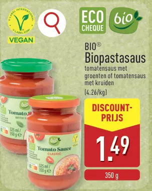 Promotie: Biopastasaus