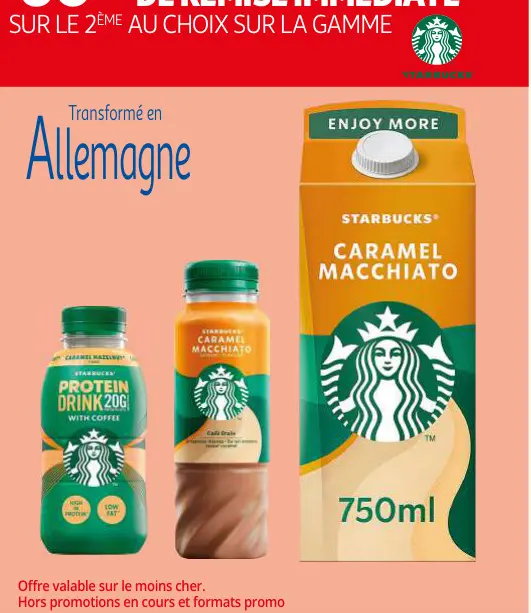Offre: Starbucks Caramel Macchiato