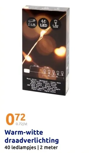 Aanbieding: Warm-witte draadverlichting