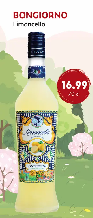 Aanbieding: Bongiorno Limoncello