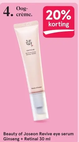 Aanbieding: Beauty of Joseon Revive eye serum Ginseng + Retinal