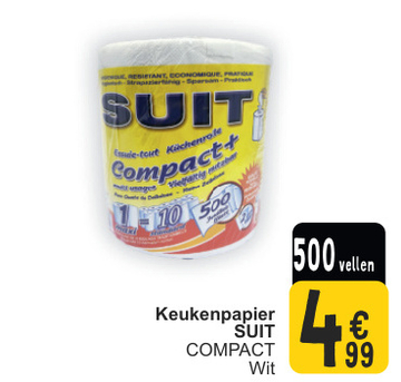 Aanbieding: Keukenpapier SUIT COMPACT