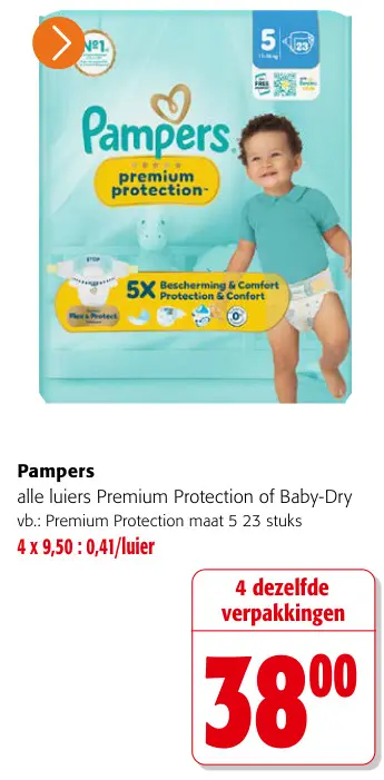 Promotie: Premium Protection of Baby-Dry