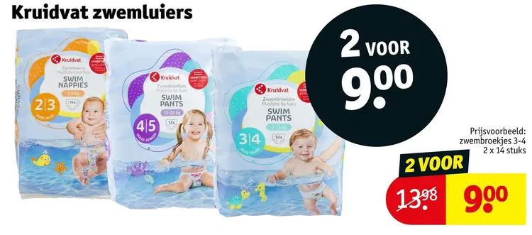 Aanbieding: Zwemluiers