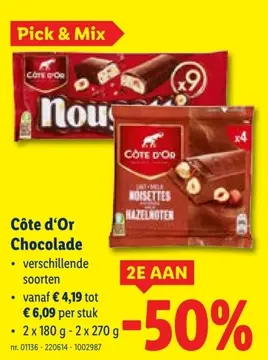 Aanbieding: Côte d'Or Chocolade