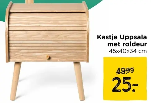 Aanbieding: Kastje Uppsala met roldeur