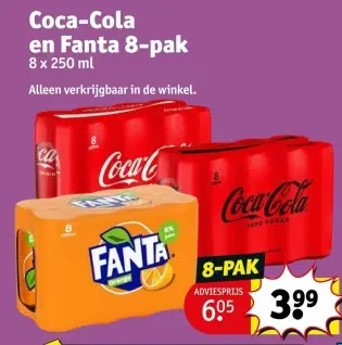 Aanbieding: Coca-Cola, Fanta