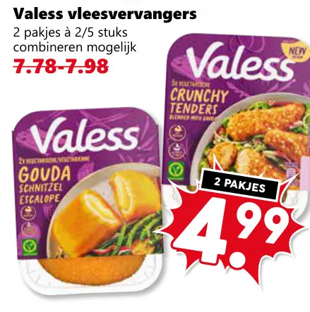 Aanbieding: Valess vleesvervangers