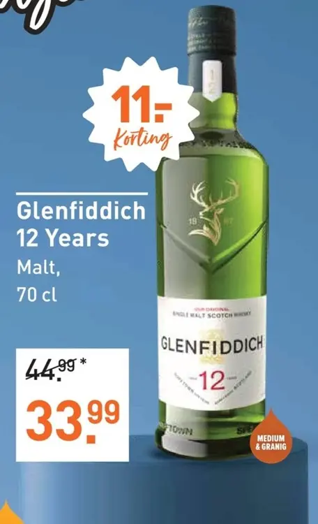 Aanbieding: Glenfiddich 12 Years