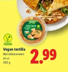 Aanbieding: Vegan tortilla