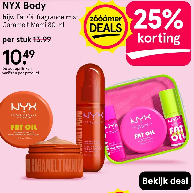 Aanbieding: NYX Body