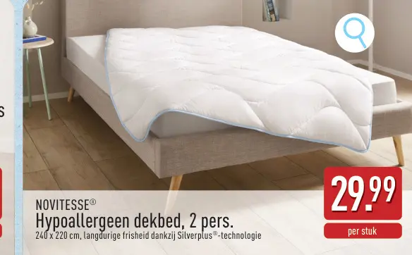 Promotie: Hypoallergeen dekbed