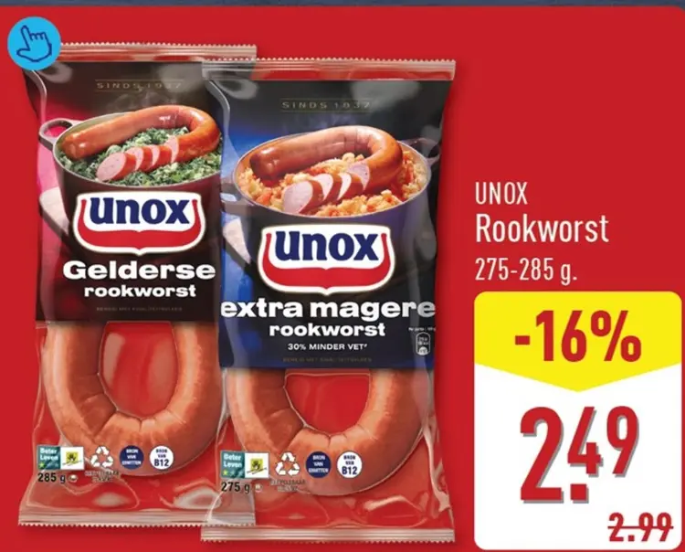 Aanbieding: Rookworst