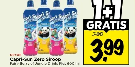 Aanbieding: Capri-Sun Zero Siroop