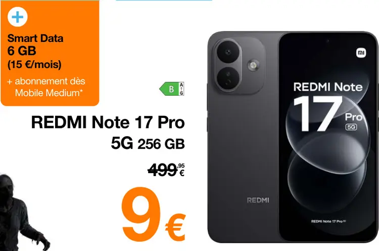 Offre: REDMI Note 17 Pro 5G 256 GB