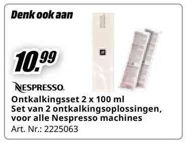 Promotie: Ontkalkingsset