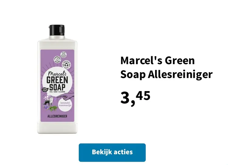 Promotie: Marcel's Green Soap Allesreiniger
