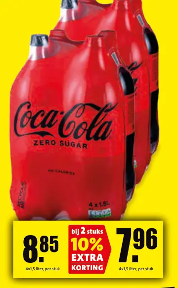 Aanbieding: Coca-Cola Zero Sugar