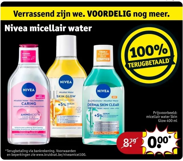Promotie: Nivea micellair water