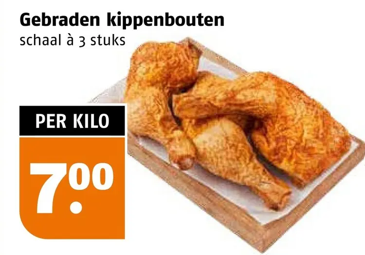 Aanbieding: Gebraden kippenbouten