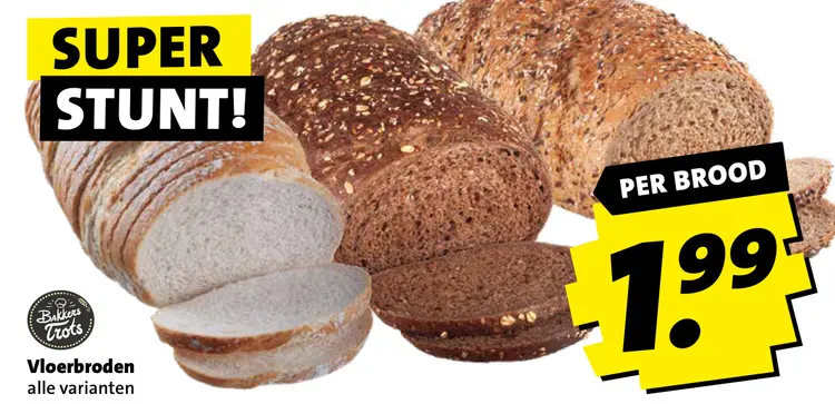 Aanbieding: Vloerbroden