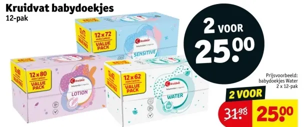 Aanbieding: babydoekjes