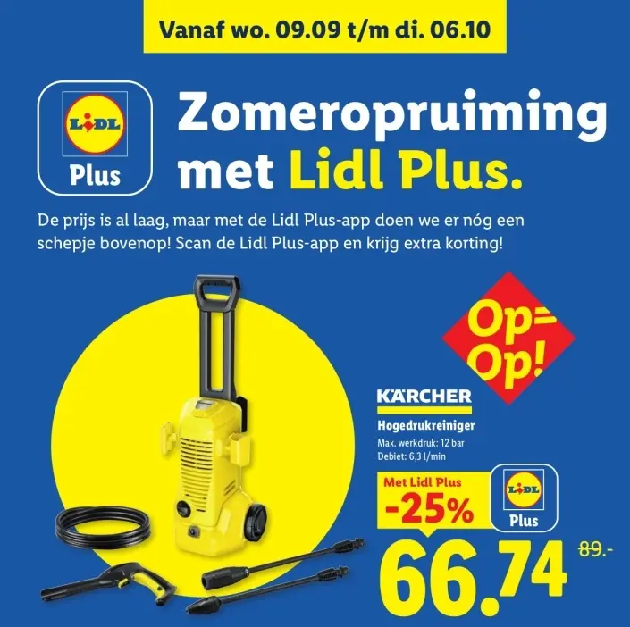 Aanbieding: Hogedrukreiniger
