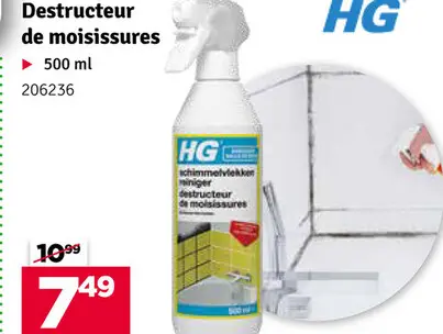 Offre: Destructeur de moisissures