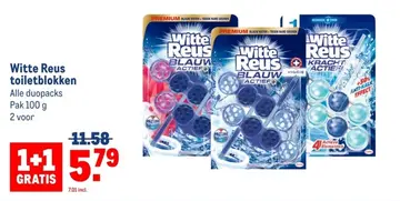 Aanbieding: Witte Reus toiletblokken