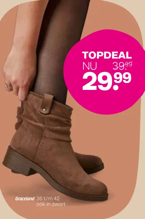 Aanbieding: Graceland Enkellaars