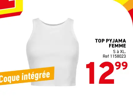 Offre: Top pyjama femme