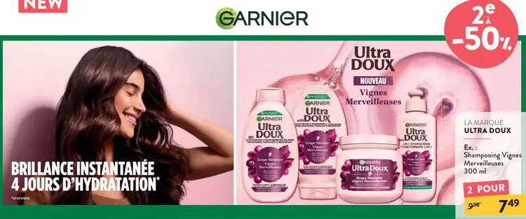 Offre: Shampooing Vignes Merveilleuses