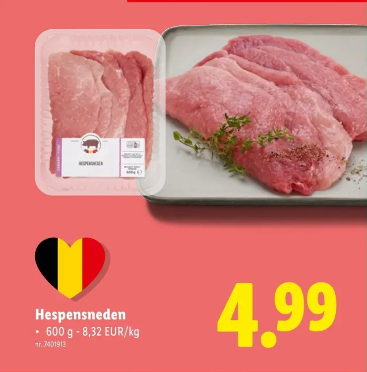 Promotie: Hespensneden
