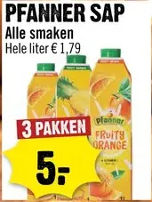 Aanbieding: Sap