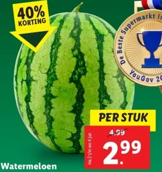 Aanbieding: Watermeloen