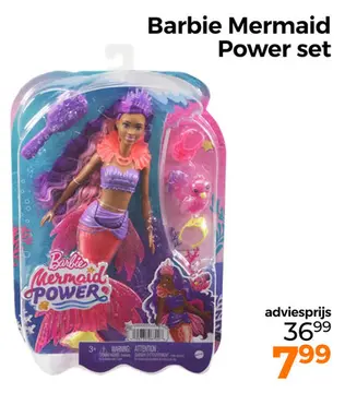 Aanbieding: Barbie Mermaid Power set