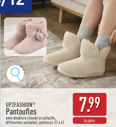 Offre: Pantoufles